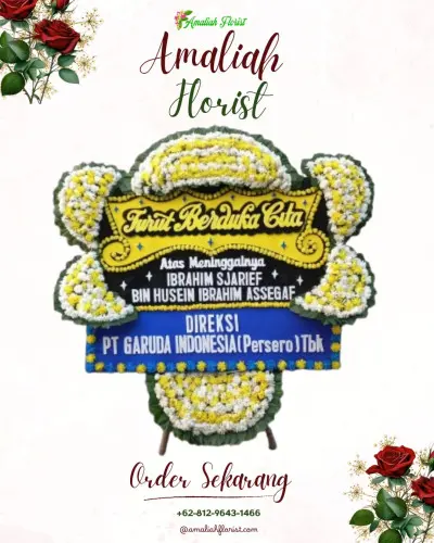 Papan Bunga Duka di Dukuhsalam